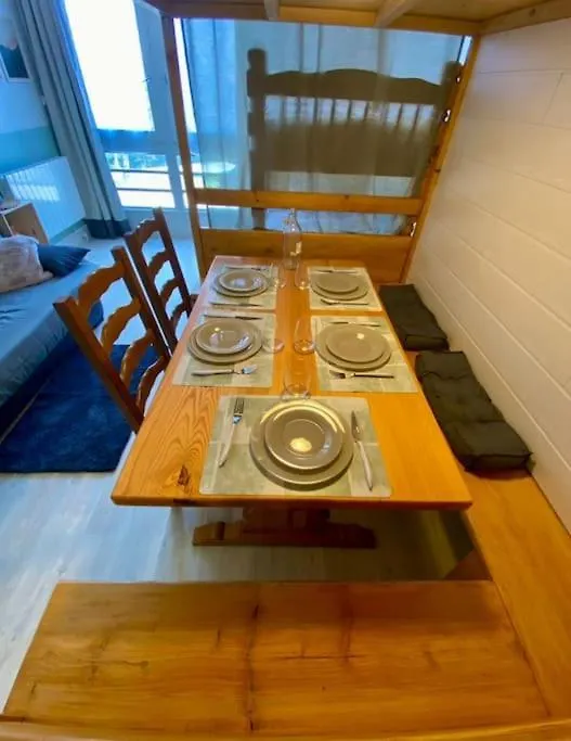 Appartement Au Plaisir - Front De Neige, Antares Villarembert Apartment